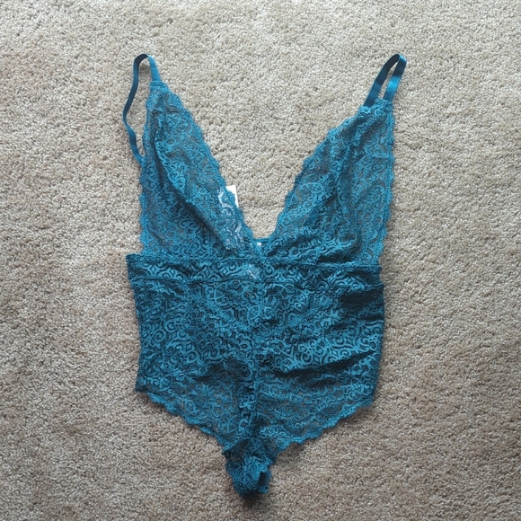 Wolf & Whistle Other - Teal Lace Chemise